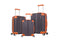 ROCKLAND BERLIN HARDSIDE EXPANDABLE SPINNER WHEEL 3-PIECE SET - - Scratch & Dent