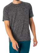 ‎Under Armour Men's Tech 2.0 Short Sleeve T-Shirt Steel Gray/Black XL - Brand New