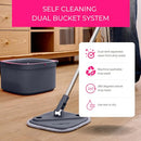 TRUE CLEAN SPIN MOP & BUCKET SYSTEM - GRAY - Like New