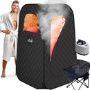 OULUU PORTABLE STEAM SAUNA BOX, 2.6L STEAMER, POPUP SAUNA, - Scratch & Dent