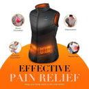 IUREK ZD932 HEATED VEST - SIZE: WOMEN M - BLACK - Brand New