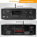 Pyle 1000W Bluetooth Home Theater Receiver, 5.2-Ch Stereo Amplifier System BLACK Like New