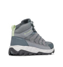 COLUMBIA WOMENS STRATA TRAIL MID WATERPROOF GREY STEEL/SAGE LEAF SIZE 7.5 - Like New