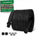TUZOC SOAKER HOSE, 50 FT, 1/2 LINKABLE CONSISTENT DRIP IRRIGATION HOSES - BLACK - Brand New