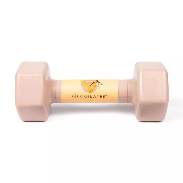 BLOGILATES JELLY HAND WEIGHT - 5LBS (2.27KG) - PINK - Scratch & Dent