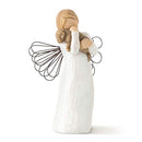 WILLOW TREE ANGEL OF FRIENDSHIP SCULPTED HAND-PAINTED ANGEL 26011 - WHITE Like New