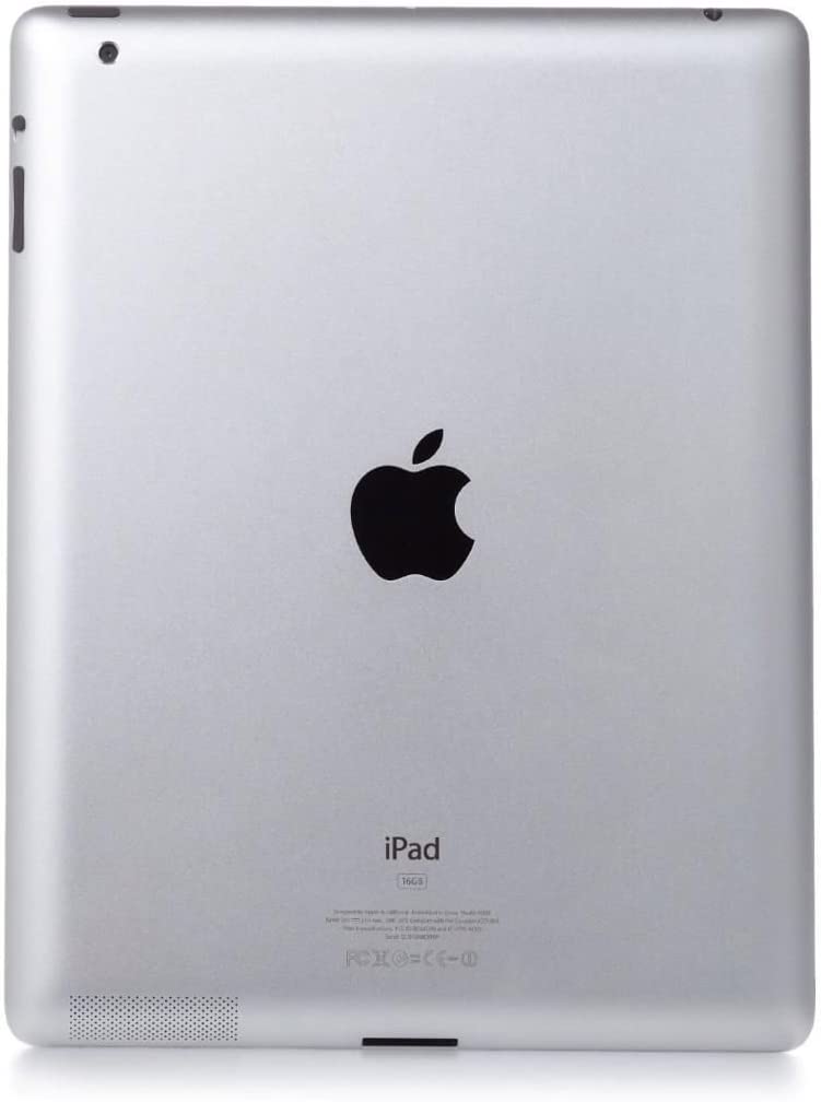 For Parts: APPLE IPAD 4 16GB UNLOCKED - MD519C/A WHITE - DEFECTIVE SCREEN/LCD