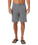 MWS0007430 H452 Hurley Phantom Flow Scallop 20" Walkshorts Black Heather 38" - Like New