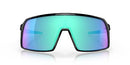 OAKLEY MEN'S OO9406 SUTRO RECTANGULAR SUNGLASSES 37MM - POLISHED BLACK/PRIZM - Like New