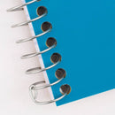 FIVE STAR 80PG 2 SUBJECT COLLEGE RULED NOTEBOOK 9.5"X6": SPIRAL, WIRE-BOUND - Brand New