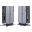 ROSEWILL 14-IN-1 THUNDERBOLT 4 CERTIFIED LAPTOP DOCKING STATION 8K - GRAY - Like New