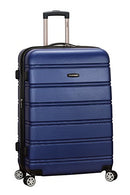 Rockland Melbourne Hardside Expandable Luggage with Spinner Wheels 28" - Blue - Like New