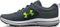 3026175 Under Armour Mens Charged Assert 10 Running Shoe Gravel/Gravel/Lime 9.5 Like New