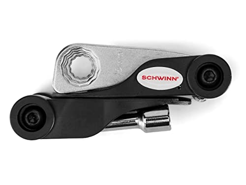 Schwinn Bike Repair Tool Kit Multi-Purpose Biking Riding SW546B - BLACK/SILVER - Like New