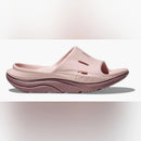 HOKA ORA RECOVERY 3 PALE MAUVE WISTFUL‎ MAUVE SLIDES - MEN 11 WOMEN 13 - PINK - Brand New