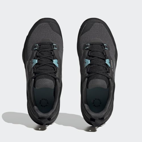 ADIDAS WOMEN'S TERREX AX4 SNEAKER - SIZE: WOMEN 8.5 - BLACK/GRAY/MINT - Like New