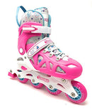 CHICAGO SKATES INLINE TRAINING SKATE COMBO SET SIZE: MEDIUM YOUTH 1-4 - PINK - Like New