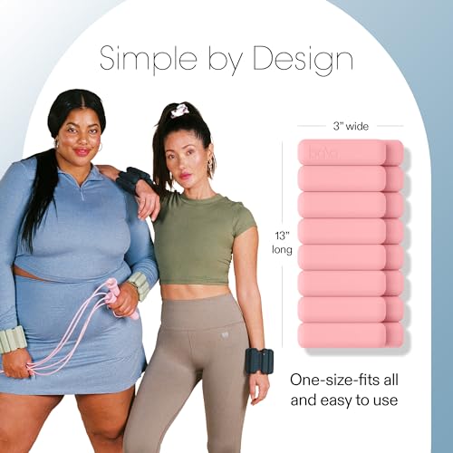 Bala Bangles Wrist & Ankle Weights for Women & Men - Adjustable Silicone - Like New