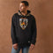 10044685 ARIAT MEN'S HOODED SWEATSHIRT SIZE MEN M RATTLERS HEAD BLACK - Brand New