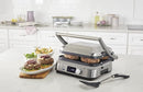 Cuisinart Electric Griddler FIVE 5-in-1 Functions LCD Display - Stainless Steel Like New