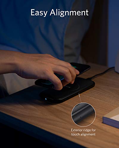 Anker Wireless Charger, PowerWave Base Pad, Qi-Certified, 7.5W for iPhone 11, 11 - Like New