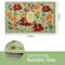 ROTGGOON INDOOR ENTRANCE 2'X 3' FLORAL RUG - MULTI - Like New
