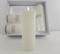Home Reflections Flameless Candles Diamond Glitter Pillars - Set of 4 - White Like New