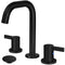 SOKA 8-16" WIDESPREAD BATHROOM FAUCET 2 HANDLES MATTE BLACK - Scratch & Dent