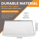 Metal Dog Crate Replacement Tray/Pan, Galvanized, Tray Size 35" x 22.625" - Brand New