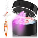 BEOSNC ULTRASONIC RETAINER CLEANER 42KHZ PORTABLE ULTRASONIC UV CLEANER - BLACK - Like New