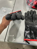 OUTDOOR MAGIC HEAT RESISTANT WATERPROOF OIL PROOF FIRE RESISTANT - BLACK/RED - Like New