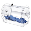 Vqker Raffle Ticket Spinner Raffle Drum Box Large Capacity Acrylic Spinning - Brand New