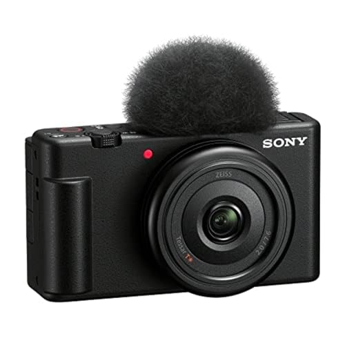 SONY ZV-1F VLOG CAMERA FOR CONTENT CREATORS AND VLOGGERS - BLACK - Like New