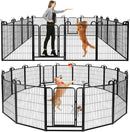 Dog Playpen Outdoor Extra Wide 16 Panels Heavy Duty Dog Fence 40" Height - Like New