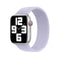 APPLE WATCH BRAIDED SOLO LOOP 45MM - SIZE 12 - PURPLE FOG - Brand New