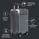 TRAVELPRO PLATINUM ELITE HARDSIDE EXPANDABLE SPINNER LUGGAGE 20" - VINTAGE GREY - Like New