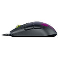 ROCCAT BURST PRO PC GAMING MOUSE, LIGHTWEIGHT ERGONOMIC WIRED - Black - Like New