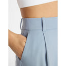 AVIA PLEATED INTERLOCK PANTS - SIZE: WOMEN M - FADED ASPHALT - Brand New