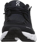 59.98904 On Running Cloud 5 Running Shoes WOMEN BLACK/WHITE 8 - Like New