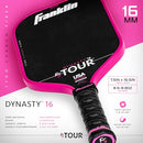 Franklin Sports Pro Pickleball Paddle Set - FS Tour Series Carbon Fiber Paddle - Like New