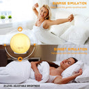 Sunrise Alarm Clock Wake Up Light Light Alarm with Sunrise ACA-002 - White - Like New