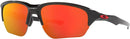 OAKLEY OO9363 Flak Beta Rectangular Sunglasses - Ruby Iridium/Polished Black - Like New