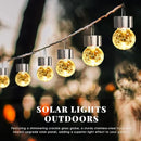 SOLPEX 12 PACK HANGING SOLAR LIGHTS OUTDOOR - WARM WHITE - Like New