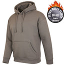 BLUE ICE MEN'S SUPER HEAVYWEIGHT FLEECE-LINED PULLOVER HOODIE - SIZE:3XL - BROWN - Brand New