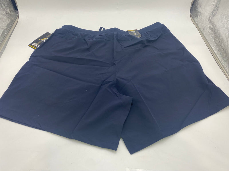 KICK START GEAR SPORTSWEAR SHORTS - SIZE: MEN 2XL - NAVY - Brand New