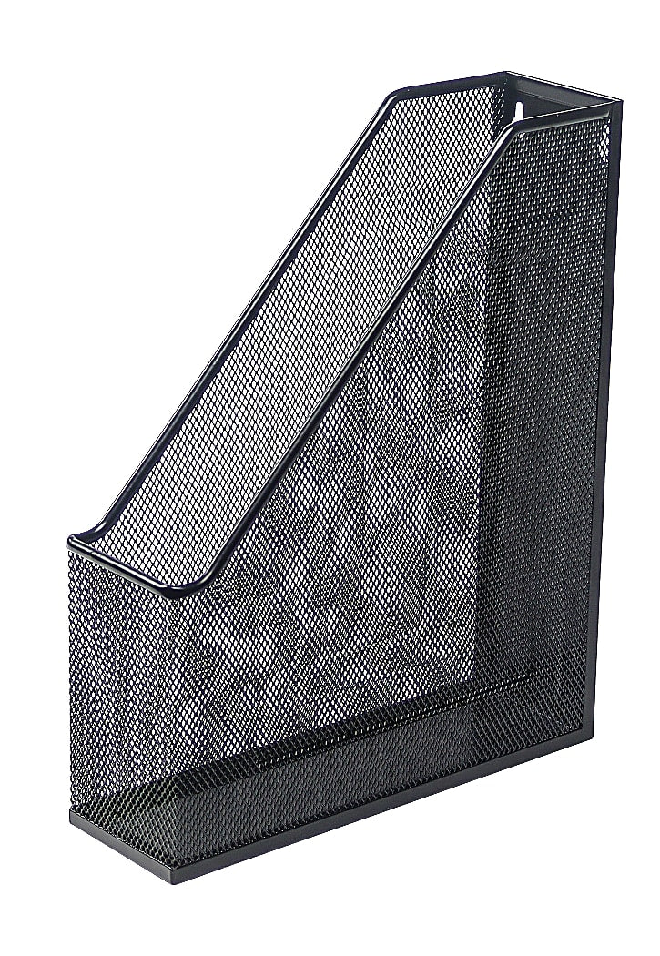 OFFICE DEPOT® BRAND MESH MAGAZINE FILE - BLACK - Scratch & Dent