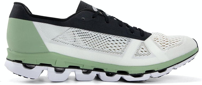 37.99641 ON MEN'S CLOUDBOOM RUNNING SHOES BLACK/ WHITE SIZE 13 - Scratch & Dent