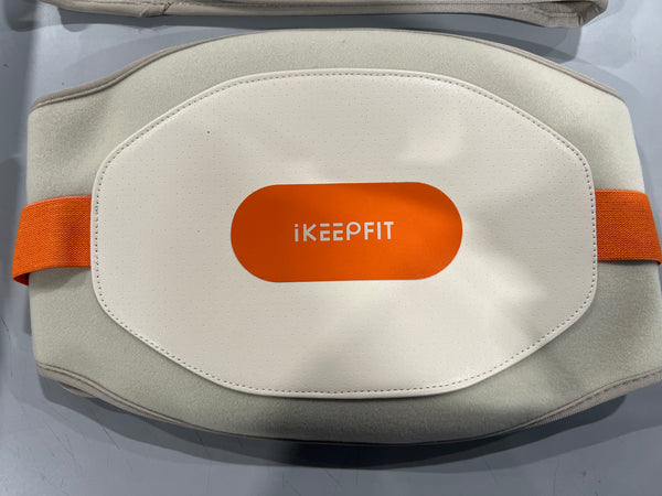 IKEEPFIT HEATED WAIST MASSAGER - BEIGE - Like New