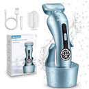 AKUNBEM ELECTRIC RAZORS WOMEN LEGS BIKINI TRIMMER SHAVER WOMEN - BLUE - Like New