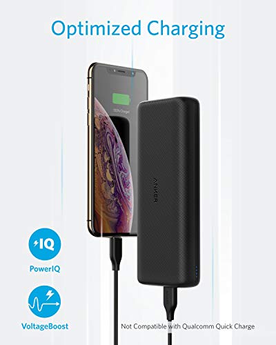 ANKER POWERCORE 20000 REDUX 20000MAH HIGH CAPACITY CHARGER A1262 - BLACK - Like New